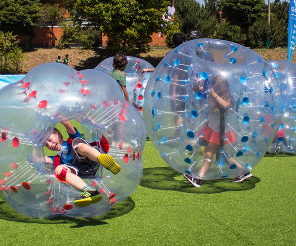 Imagem Principal do Produto Bubble Soccer